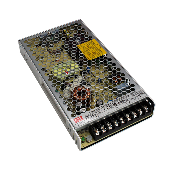 驚きの値段】 4526(10個) ミンウェル【Meanwell:LRS-200-12】メタル製