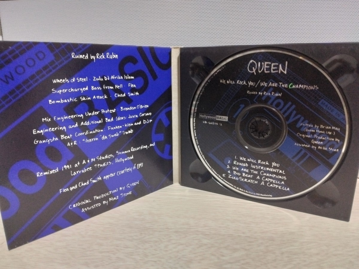 ☆QUEEN☆WE WILL ROCK YOU AND WE ARE THE CHAMPIONS【必聴盤】クイーン　US盤　マキシシングルCD デジパック仕様_画像3