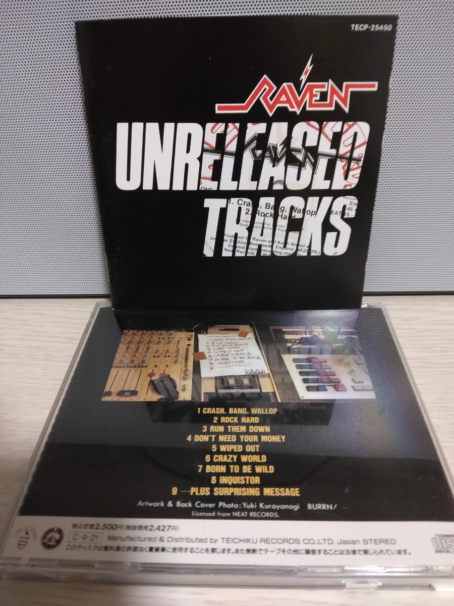 ☆RAVEN☆UNRELEASED TRACKS【国内盤】レイヴン レア 必聴盤 CD_画像1