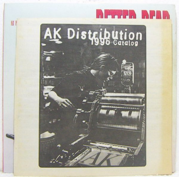 2LP's,V,A AK DISTRIBUTION　BETTER READ THAN DEAD　輸入盤_画像4