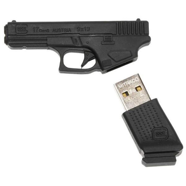 【新品☆即納】GLOCK グロック ピストルデザイン USB メモリー (容量：8GB) 【品番：GLK-FAN-31007】【管A】*の画像2