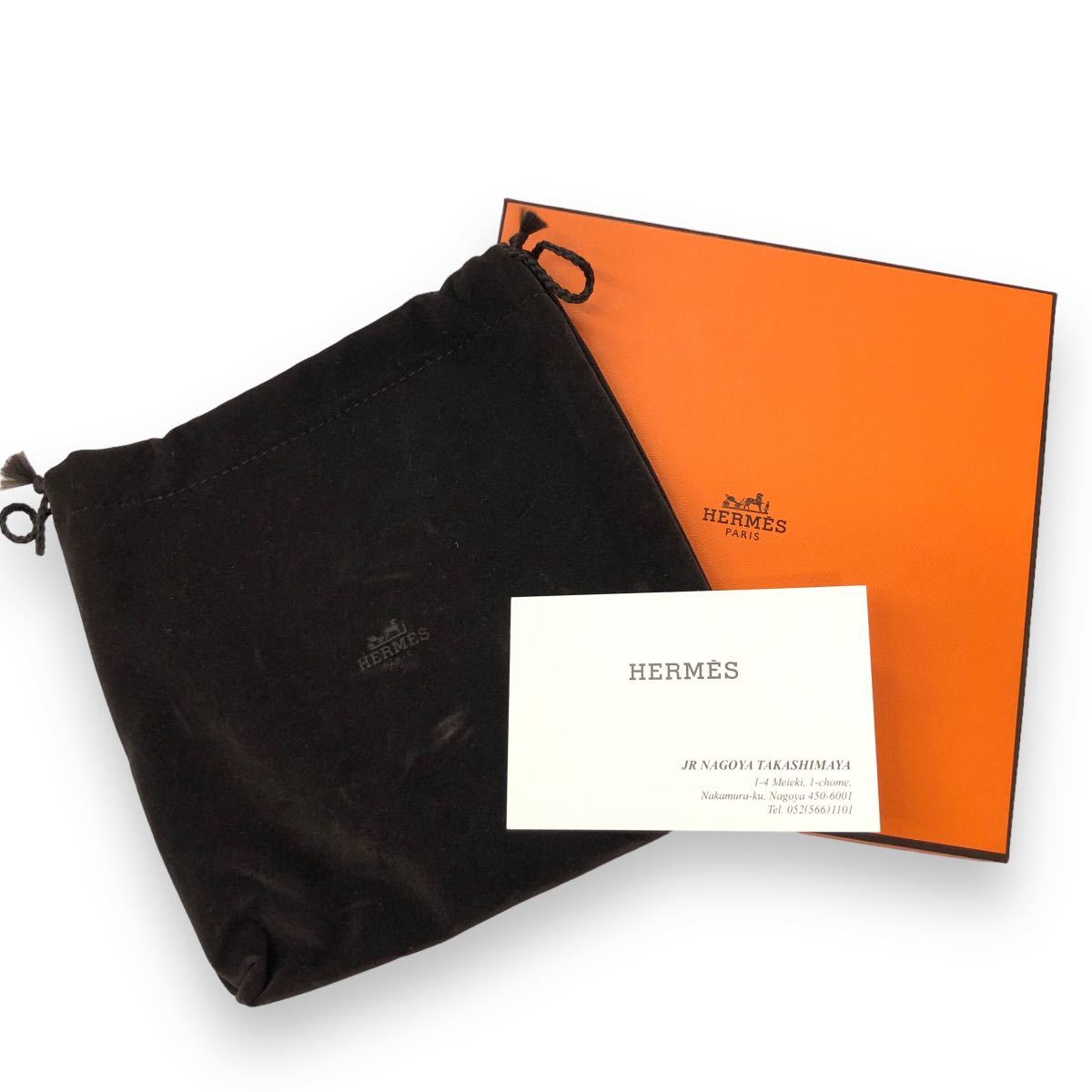 美品 HERMES エルメス バッファローホーン ロング ネックレス_画像7