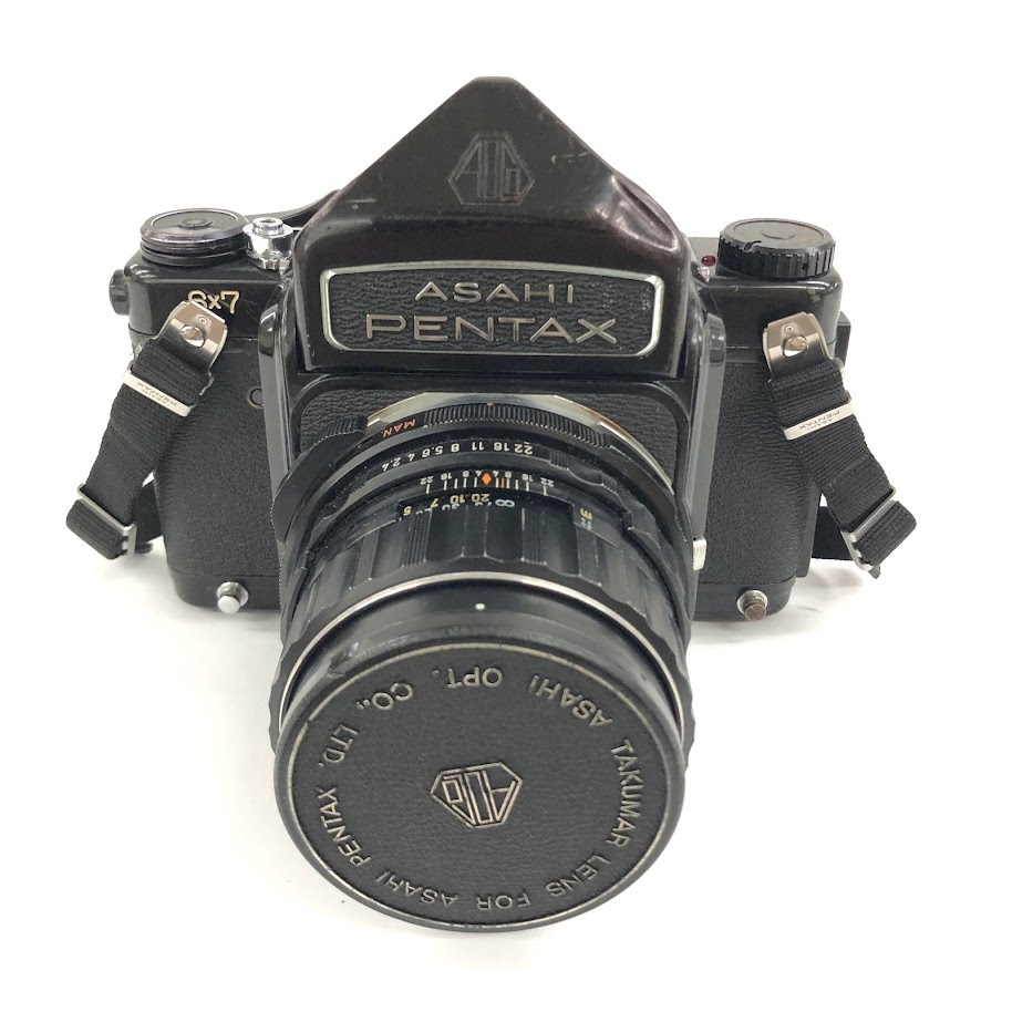 PENTAX ペンタックス フィルムカメラ ボディー 6×7 4023028 レンズ Takumar 6×7 1:2.4/105 一眼レフ マニュアルフォーカス_画像10