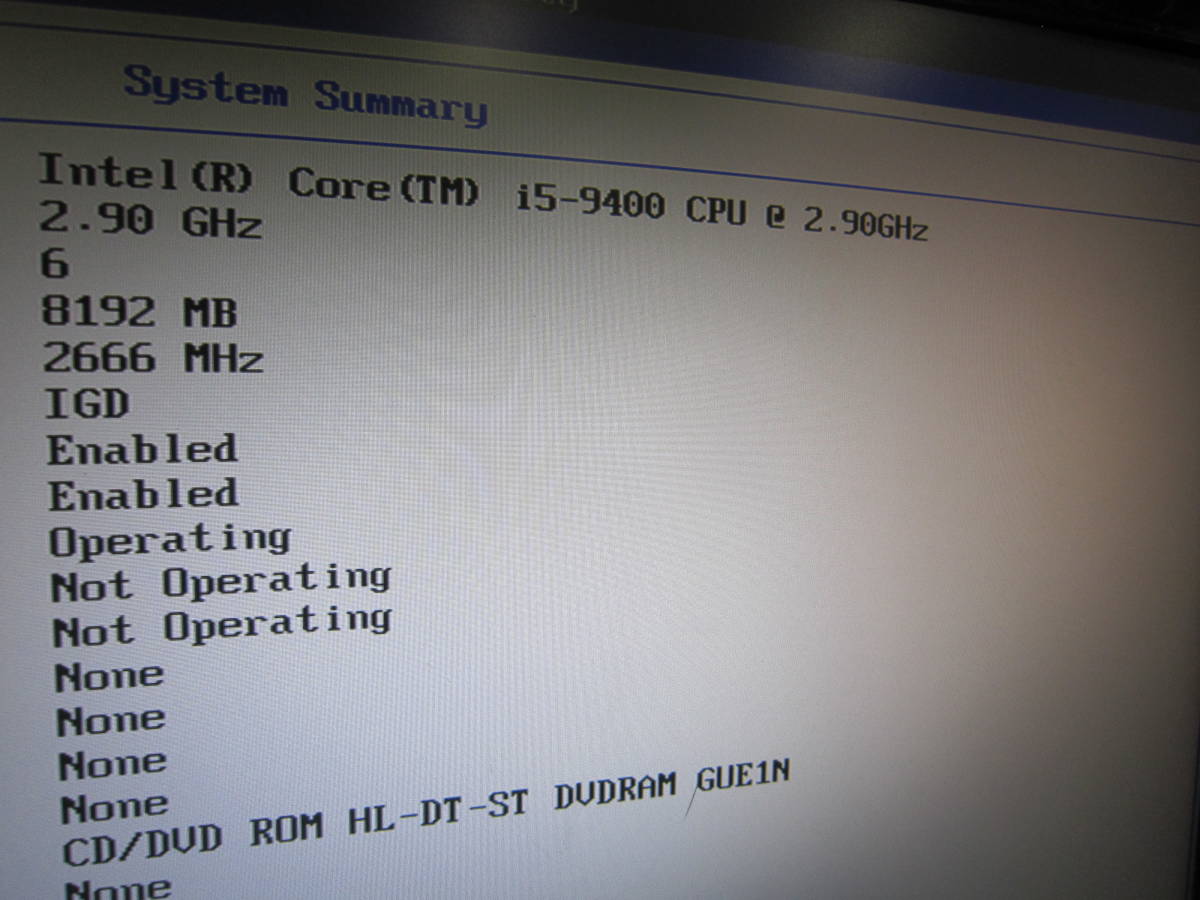 憧れ i5 Core Intel 6975☆CPU 9400 動作品 SRG0Y 2.90GHz Core i5