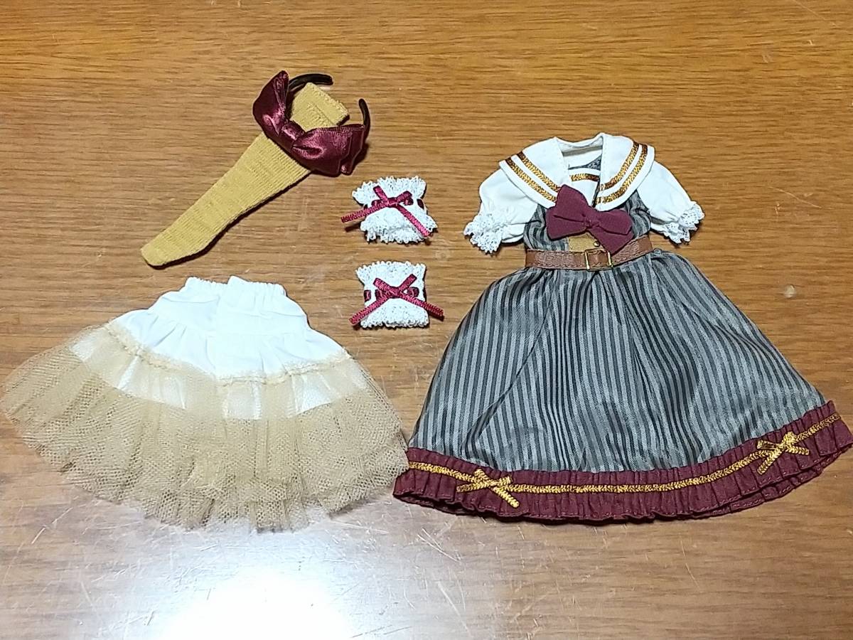 アゾン ピュアニーモXS こもれび森のお洋服屋さん イノセントセーラーワンピースセット