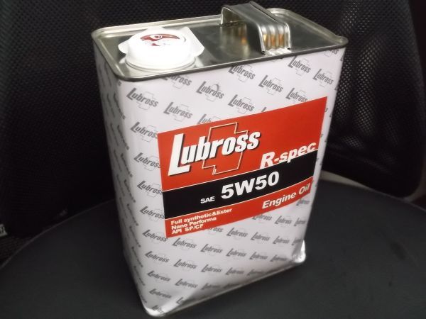 ■エンジンオイル■　Lubross ルブロス エンジンオイル Ｒ-スペック 5W50　４Ｌ　