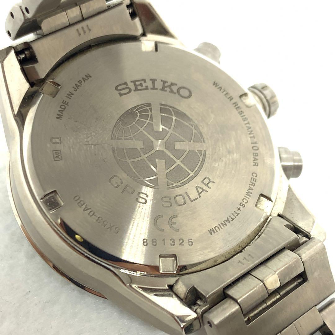 ☆良品☆SEIKO アストロンGPS ソーラー 腕時計【0266】