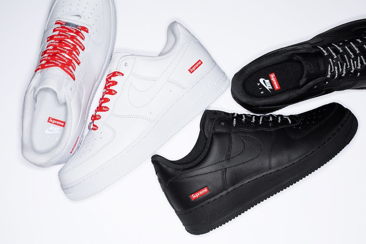 Supreme NIKE AF1 LOW 白 AIR FORCE 1 US9 27.0cm シュプリーム ナイキエアフォース1 