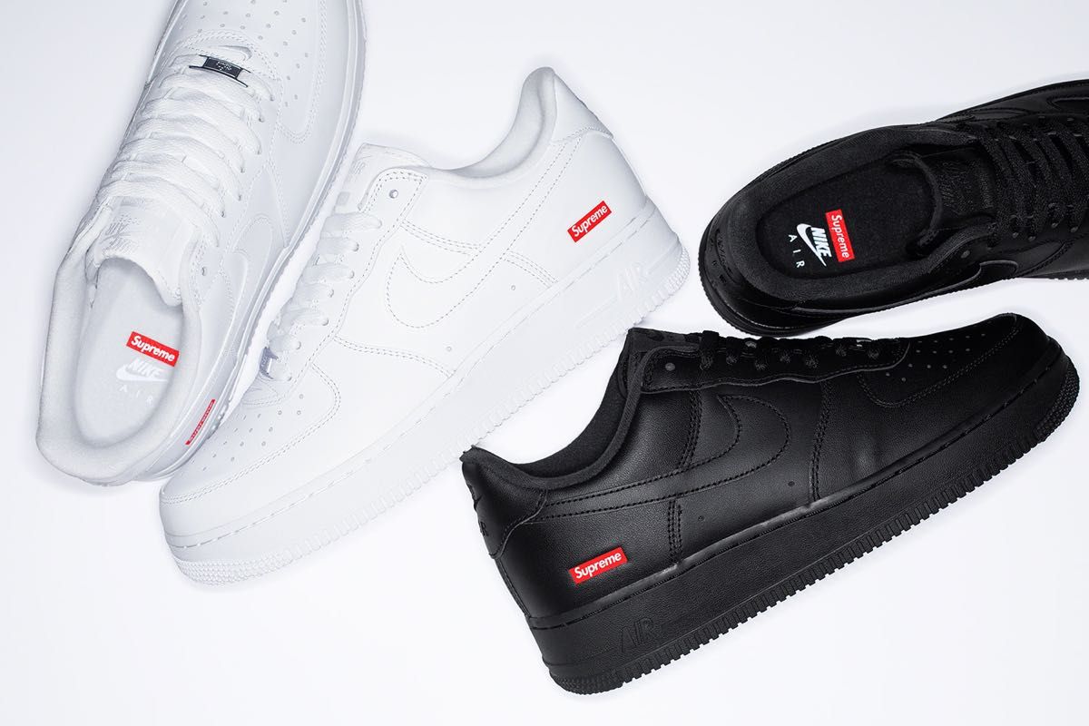 Supreme NIKE AF1 LOW 白 AIR FORCE 1 US9 27.0cm シュプリーム ナイキエアフォース1 