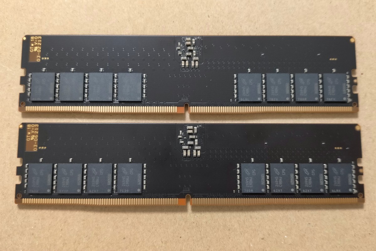 Crucial DDR5 4800MHz メモリー 32GBx2計64GB CT32G48C40U5 W5U4800CM-32GS