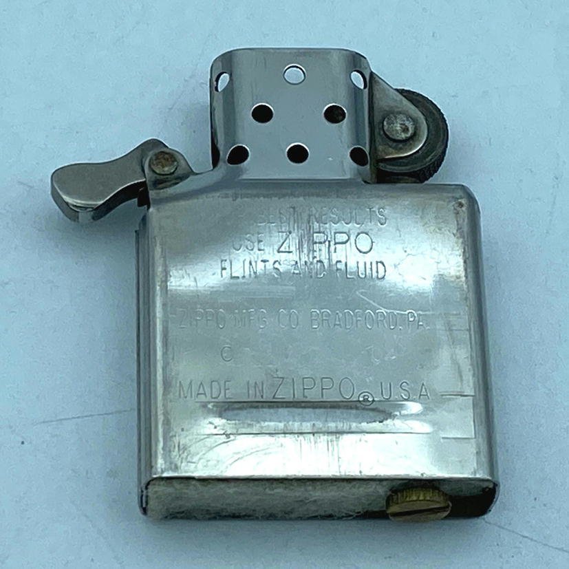 1円【一般中古】Zippo ジッポ/Zippo/2004/シルバーカラー/春山/虎/笹