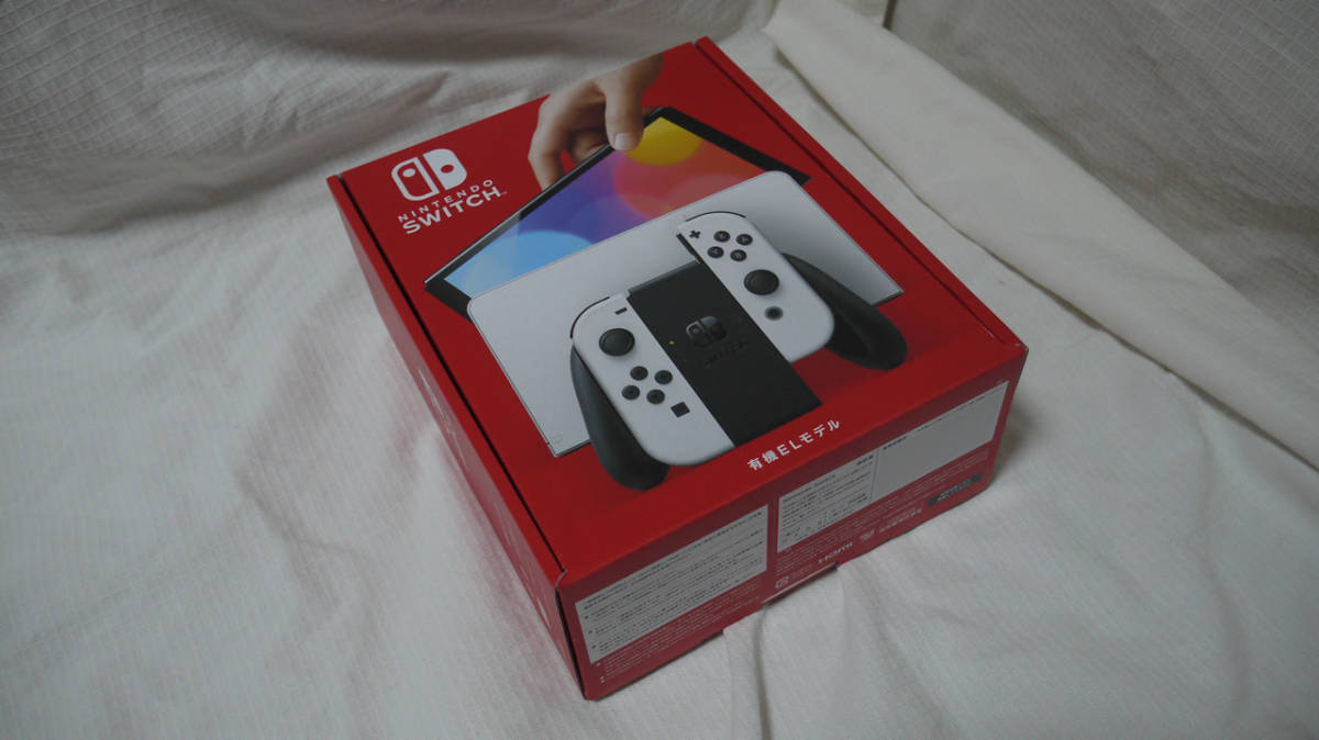 Nintendo Switch 有機ELモデル ホワイト (HEGSKAAAA) 未使用品 送料無料-