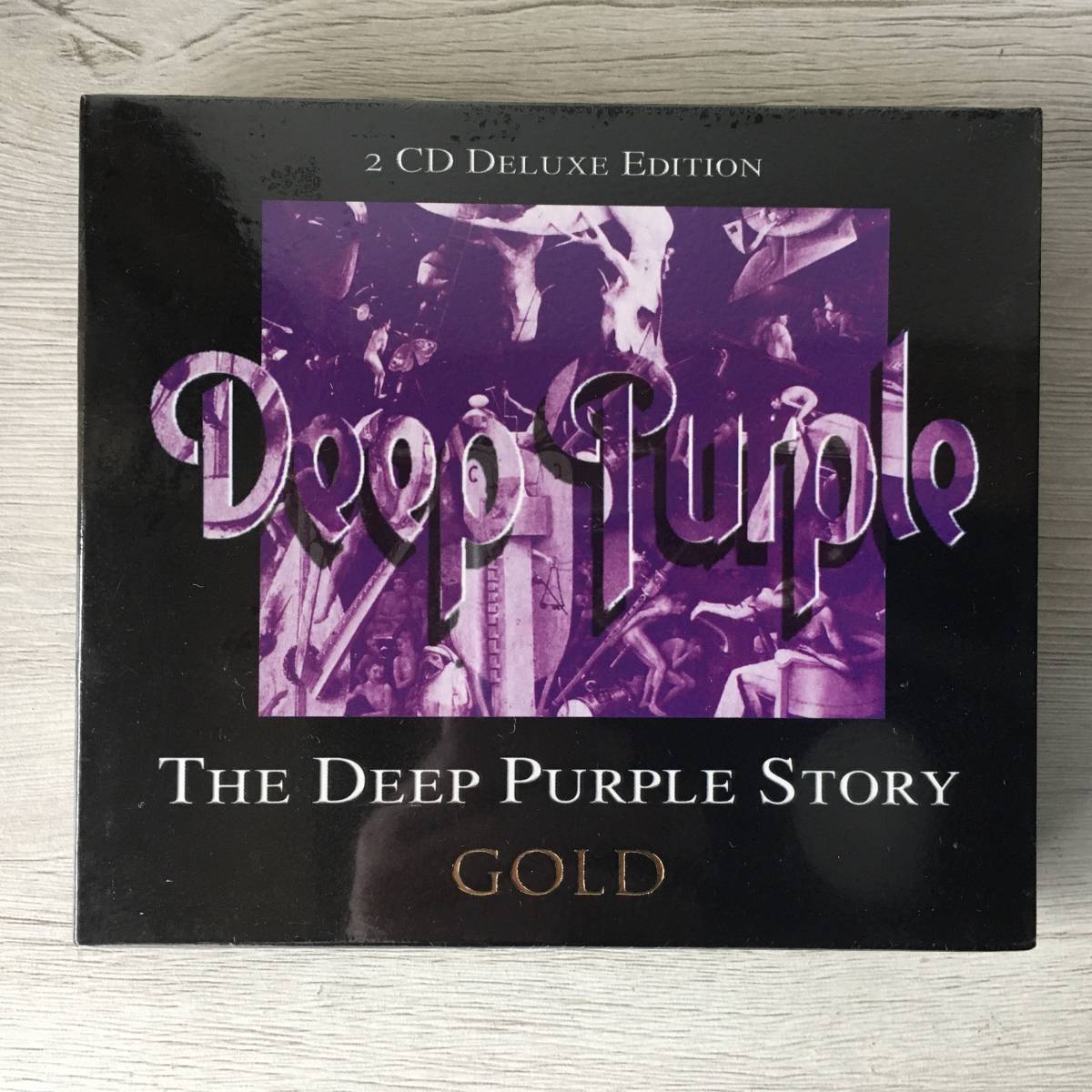 DEEP PURPLE THE DEEP PURPLE STORY 2 CD DELAX EDITION EU盤　新品未開封