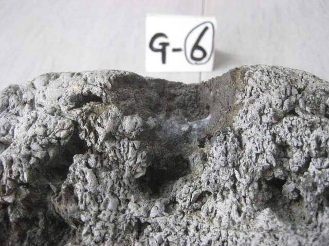  природа камень серый (30cm / 5,3.) б/у G-⑥ камень суйсеки поддон камень .. камень 