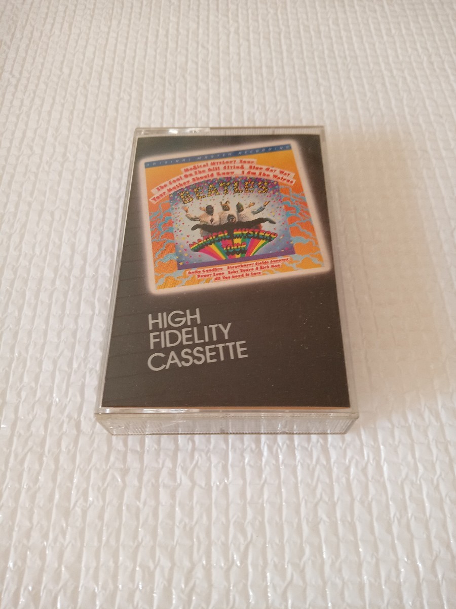 * Beatles *THE BEATLES *MFSL* magical * детективный роман * Tour *MAGICAL MYSTERY TOUR* кассетная лента *HIGH FIDELITY CASSETTE