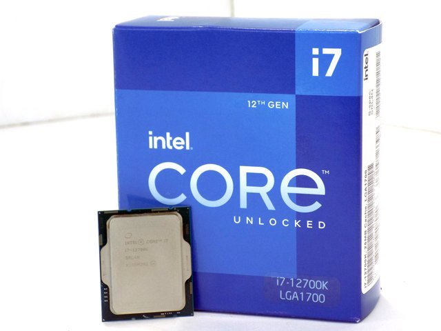 今日の超目玉】 Intel/インテル Core i7-12700K CPU プロセッサー 第12