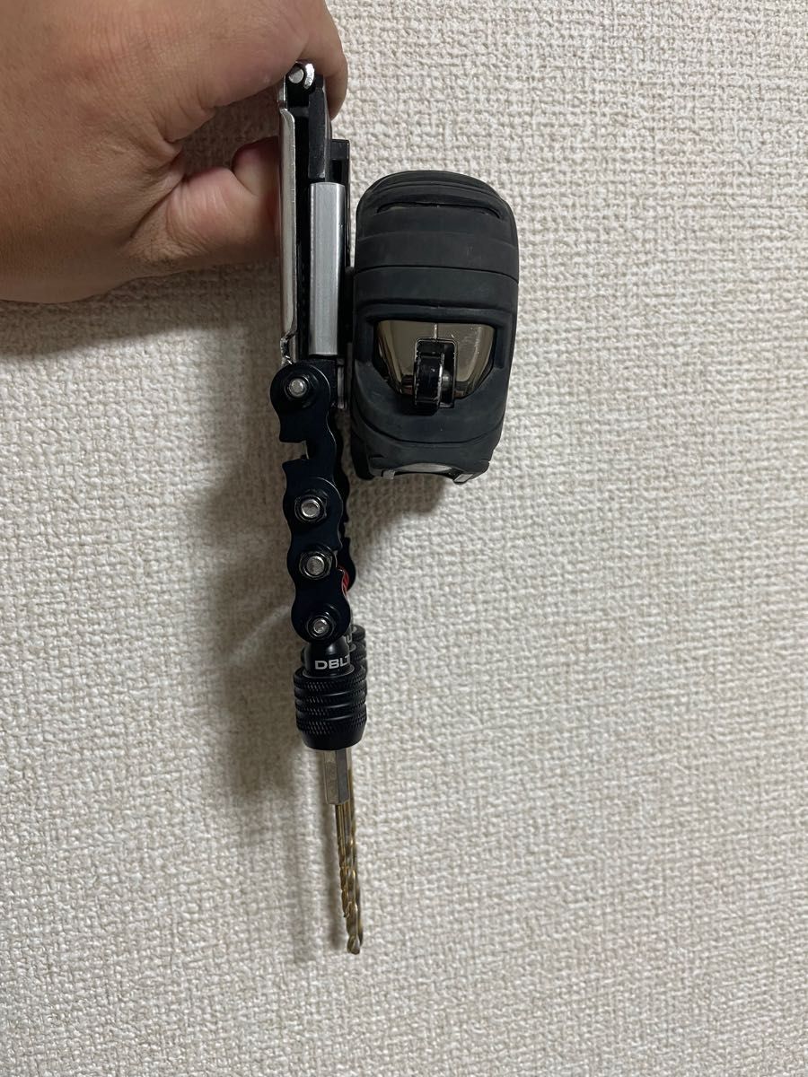 タジマメタルセフ用 ビットホルダー3P ニックス風チェーン2段 タジマメタルセフ用 ビットホルダー3P ニックス風チェーン2段