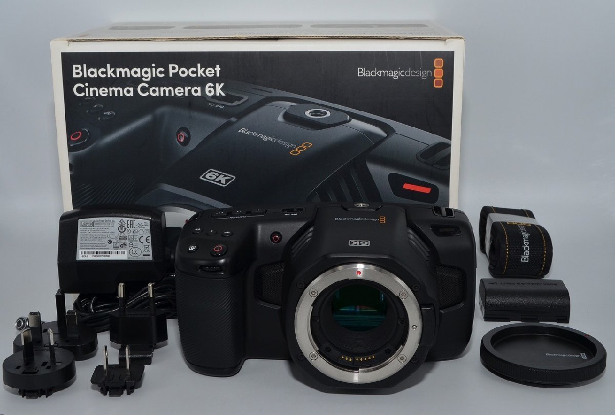 ★極上品★ BlackmagicDesign ブラックマジックデザイン Blackmagic Pocket Cinema Camera 6K(EFマウント)_画像5