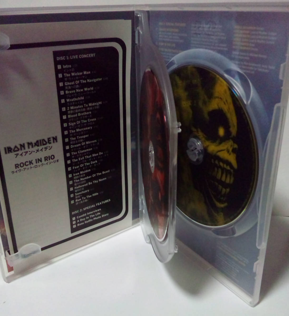 [2枚組/ DVD ] アイアン・メイデン / ライヴ・アット・ロック・イン・リオ ●IRON MAIDEN / ROCK IN RIO_画像3