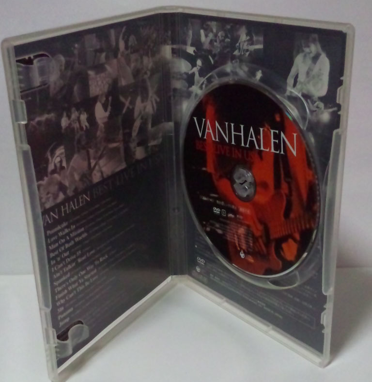 [ DVD 日本盤 ] ヴァン・ヘイレン / ベスト・ライヴ・イン・USA  VAN HALEN BEST LIVE IN USAの画像4