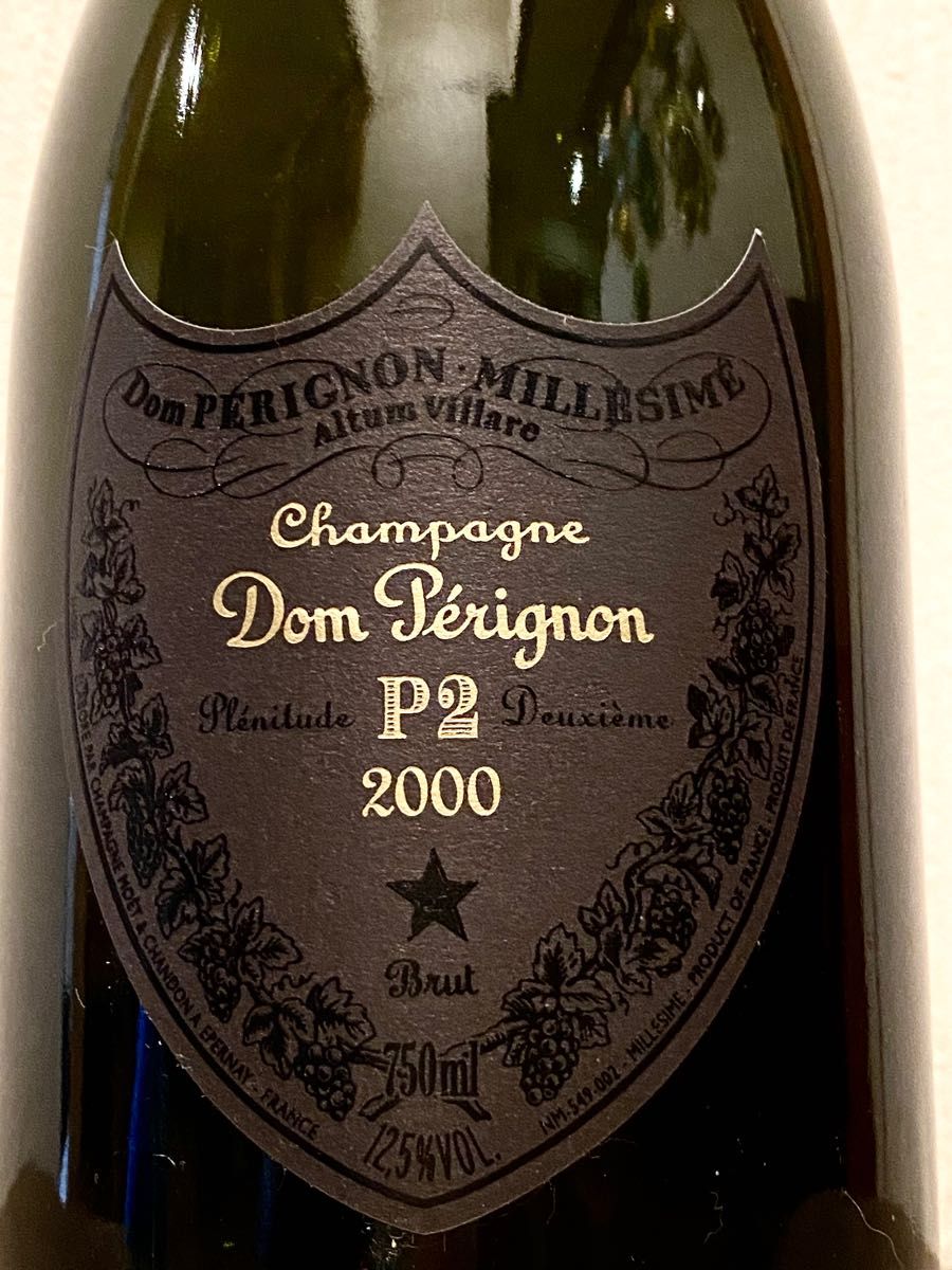 ドンペリ P2 非売品 ヴィンテージ 2000年 ドンペリニヨン Dom Perignon シャンパン プレニチュード