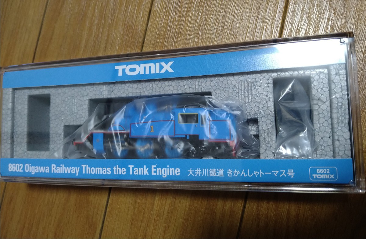 TOMIX Nゲージ 大井川鐵道 きかんしゃトーマス号 8602 鉄道模型 蒸気機関車　動力車_画像1