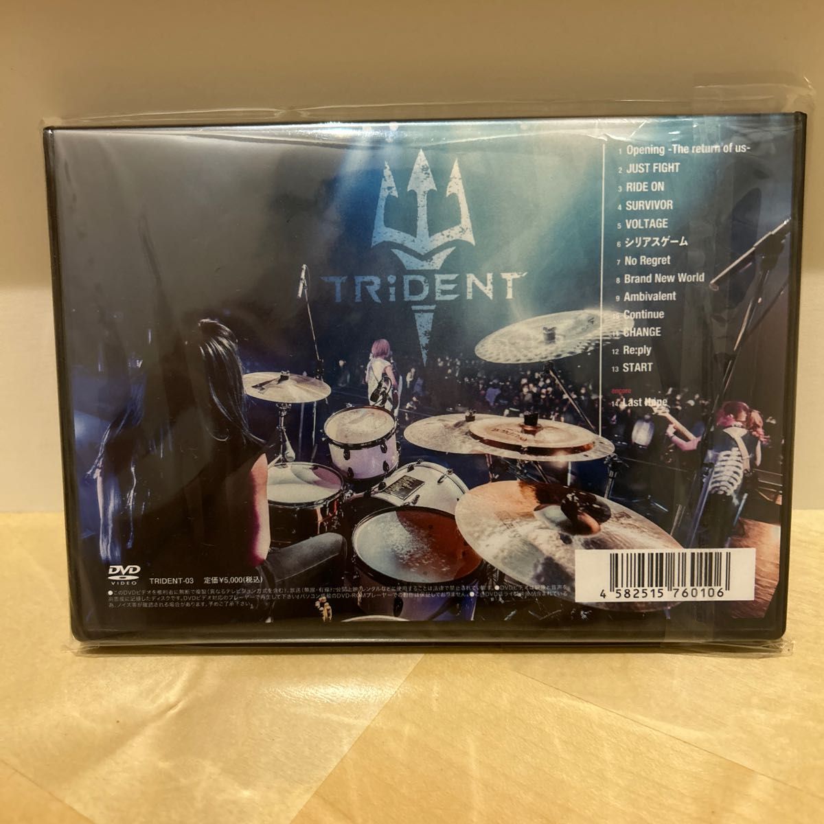  TRiDENT 1ST LIVE DVD EPISODE 0-the return of us-