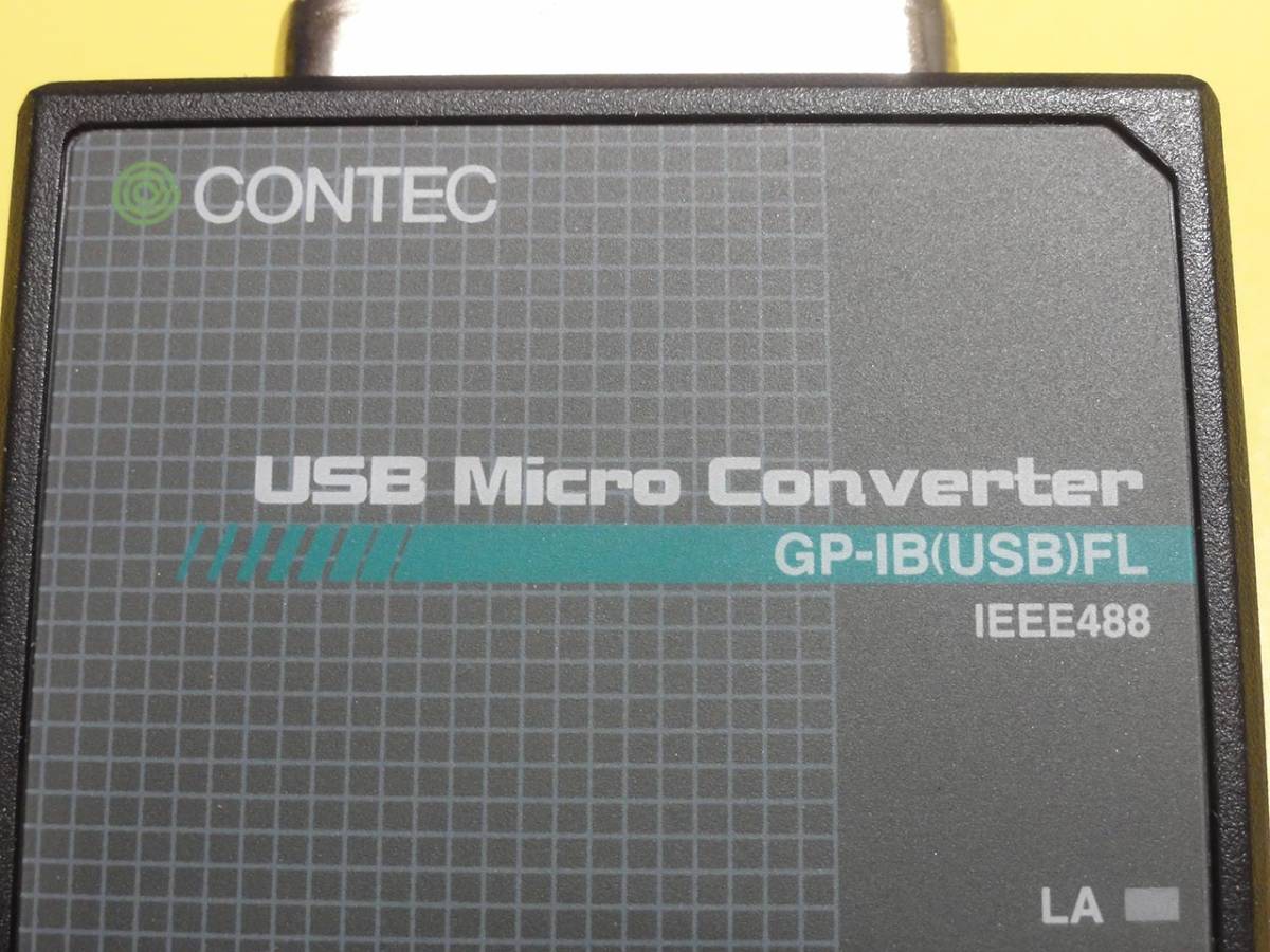 CONTEC GP-IB(USB)FL GPIB USB Micro Converter IEEE488 コンバーター コンテック GP-IB 美品_画像8