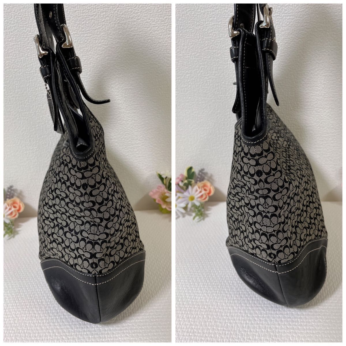 COACH コーチ トートバッグ 6800 ミニシグネチャー キャンバス COACH コーチ トートバッグ 6800 ミニシグネチャー キャンバス