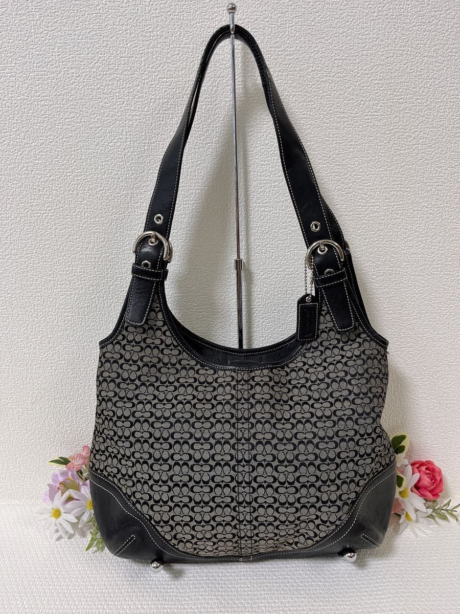COACH コーチ トートバッグ 6800 ミニシグネチャー キャンバス COACH コーチ トートバッグ 6800 ミニシグネチャー キャンバス