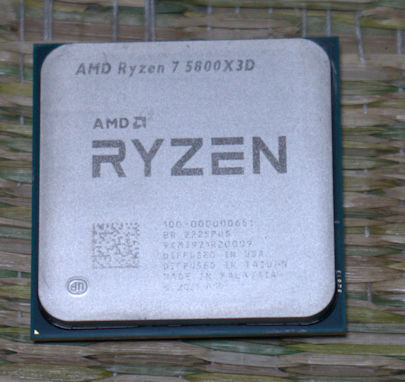 AMD Ryzen 7 5800X3D - パーツ