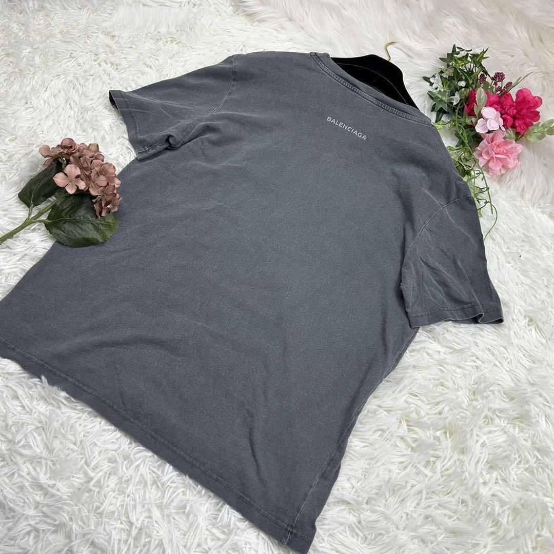 バレンシアガ 半袖 Tシャツ カットソー メンズ 紳士 ヴィンテージ