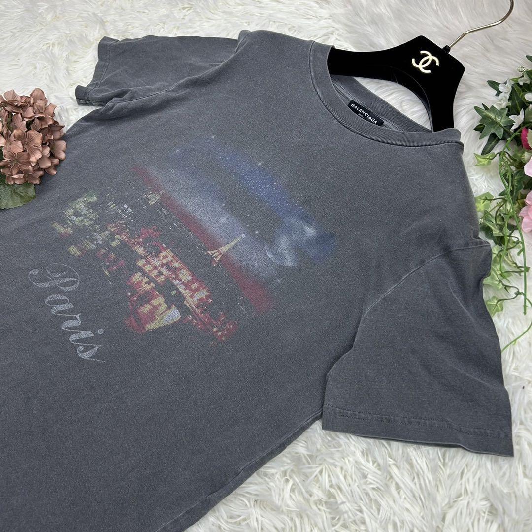 バレンシアガ 半袖 Tシャツ カットソー メンズ 紳士 ヴィンテージ