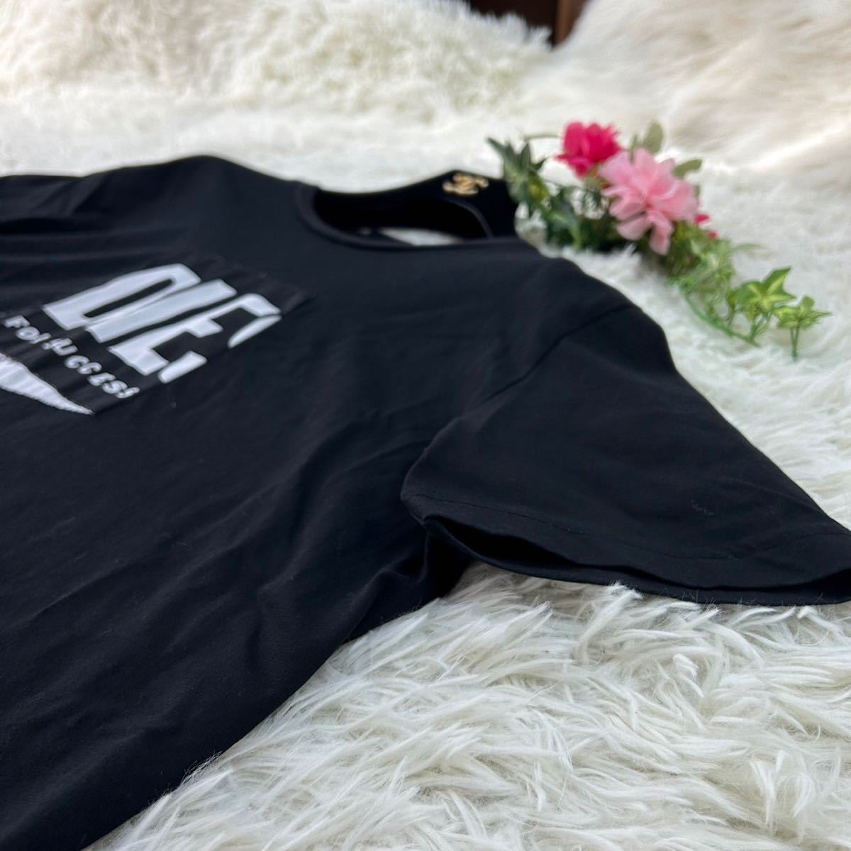 ディーゼル メンズ ブラック 黒 大きいサイズ ワンポイント 半袖 Tシャツ カットソー 人気デザイン 送料無料 _画像5
