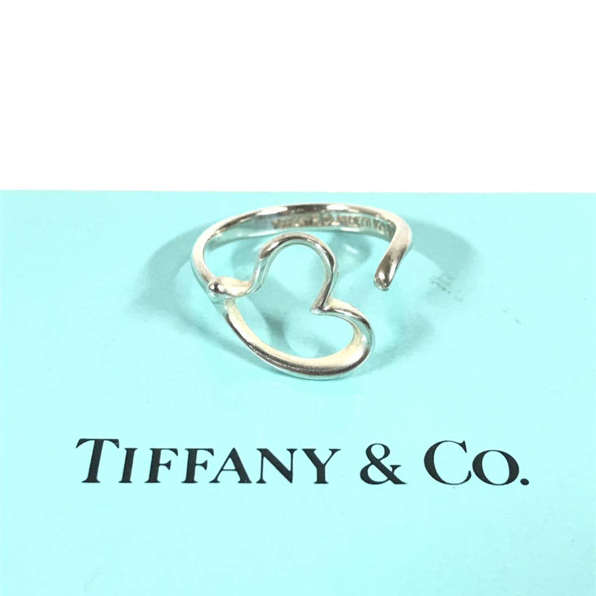 2022年秋冬新作 オープンハート 指輪 TIFFANY&Co. 【ティファニー