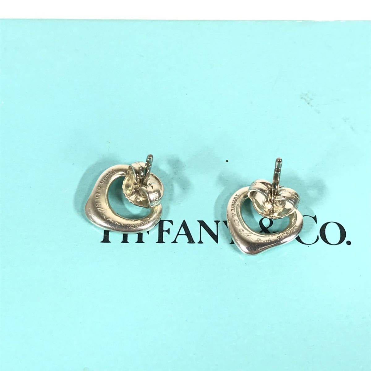 オンラインショップ オープンハート ピアス TIFFANY&Co. 美品