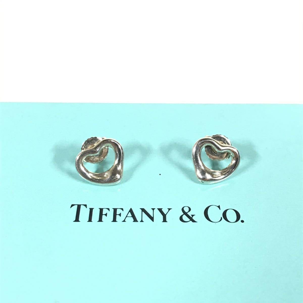 オンラインショップ オープンハート ピアス TIFFANY&Co. 美品