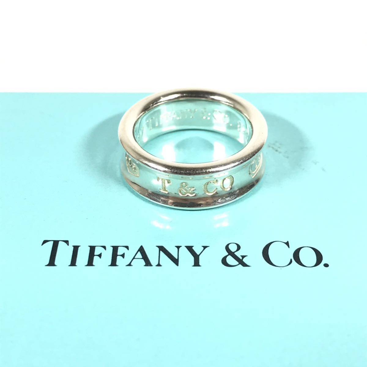 Tiffany ティファニー ノーツナローリング 9号 シルバー925-