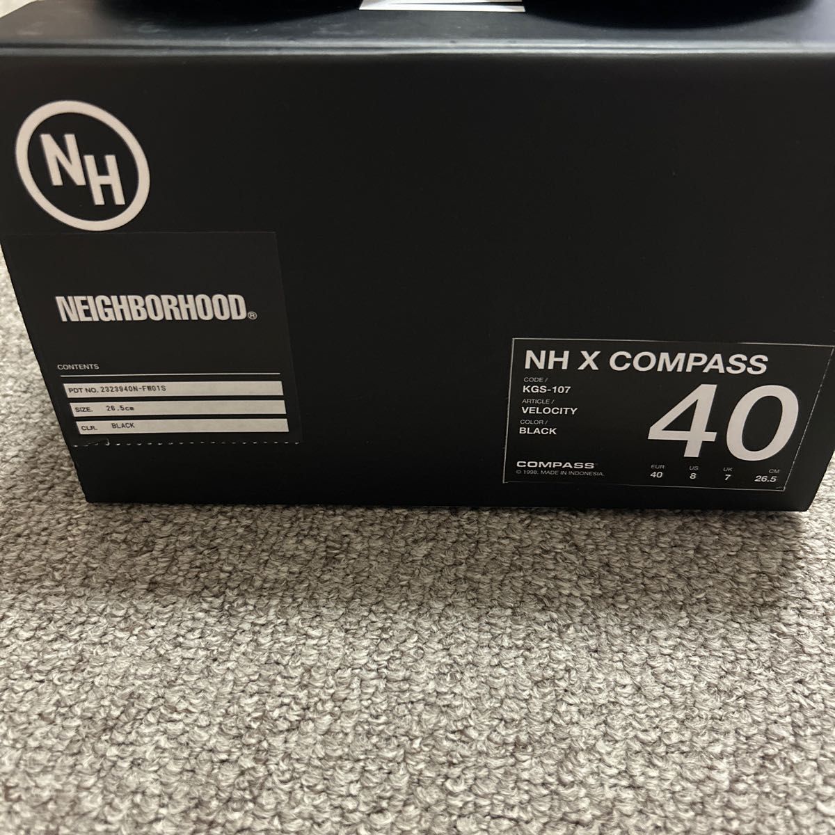 NH X COMPASS . VELOCITY