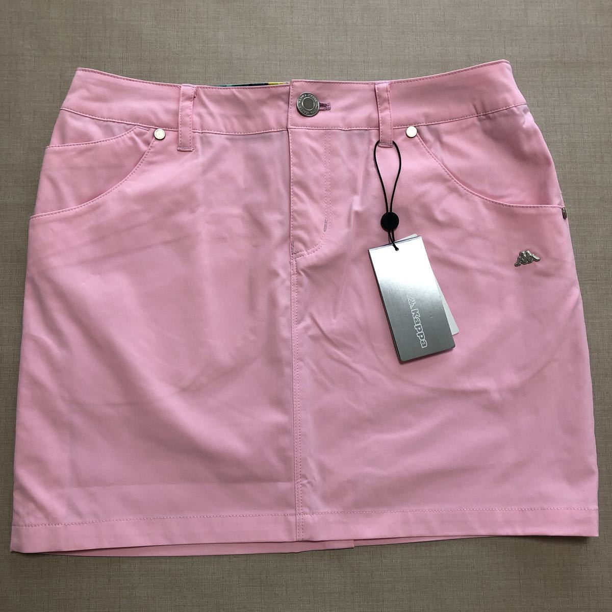 新品・未使用　Kappa ゴルフ スカート　◆ M ◆ KC922SK63 ピンク カッパ_画像1