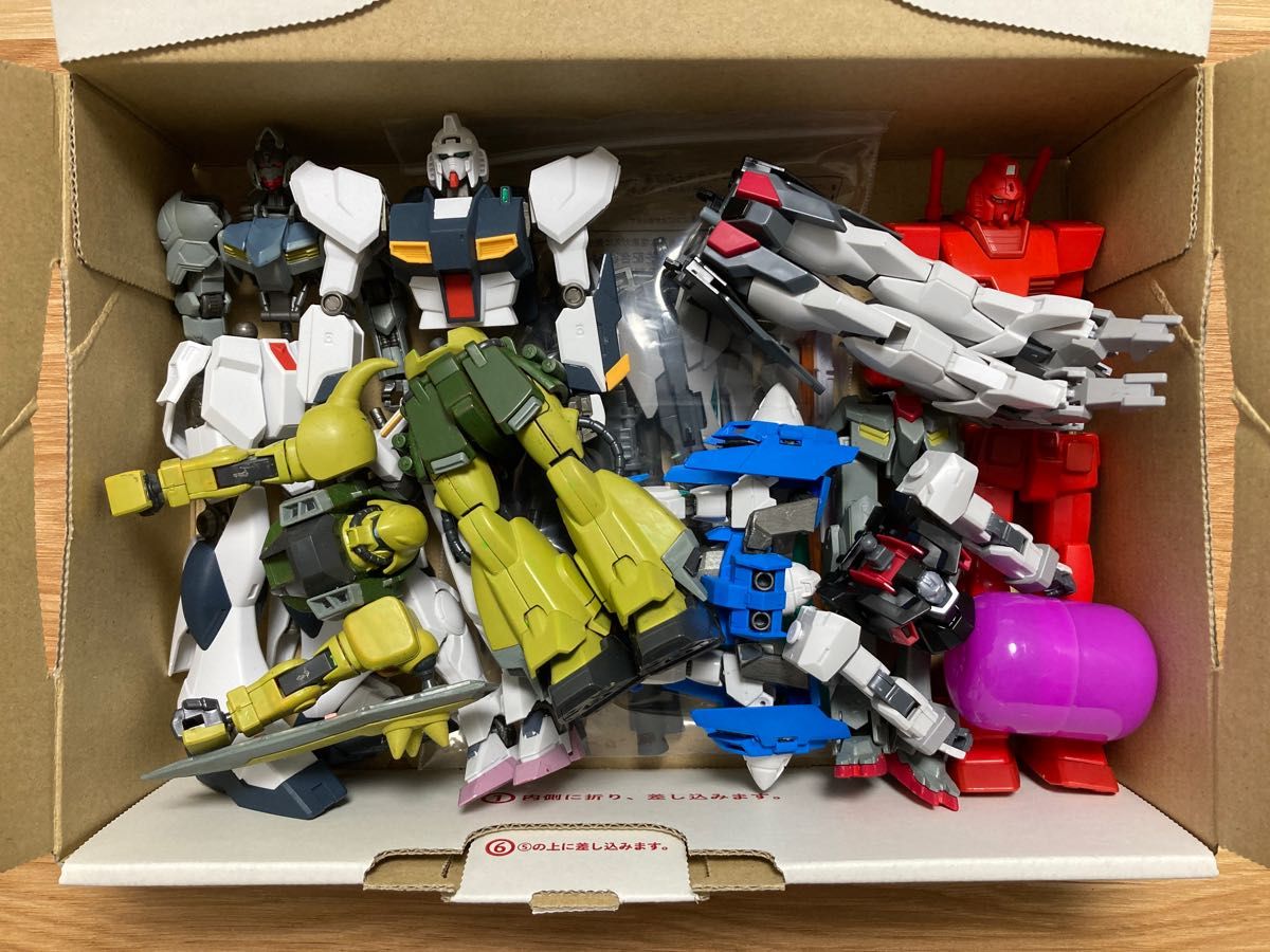 ジャンク品 ガンプラ完成品 詰め合わせ(HGやHGUC等)