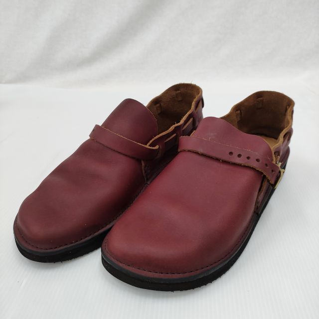 AURORA SHOES 新品未使用品 ミドルイングリッシュ サイズ9C レザーシューズ・靴 ボルドー オーロラシューズ 3-0923M 224531の画像1