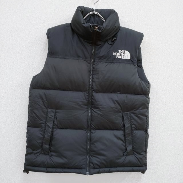 高い品質 ブラック ダウンベスト ND91843 サイズXL Vest Nuptse ヌプシ