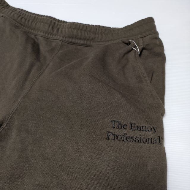 The Ennoy Professional スタイリスト私物 SWEAT PANTS L スウェット パンツ ブラウン ザエンノイプロフェッショナル 3-0925T F93881_画像3