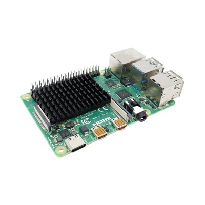 【青・ブルー】Raspberry Pi 4 用 大型アルミヒートシンク - XL Raspberry Pi 4 Heatsink / ThePiHat製_画像3