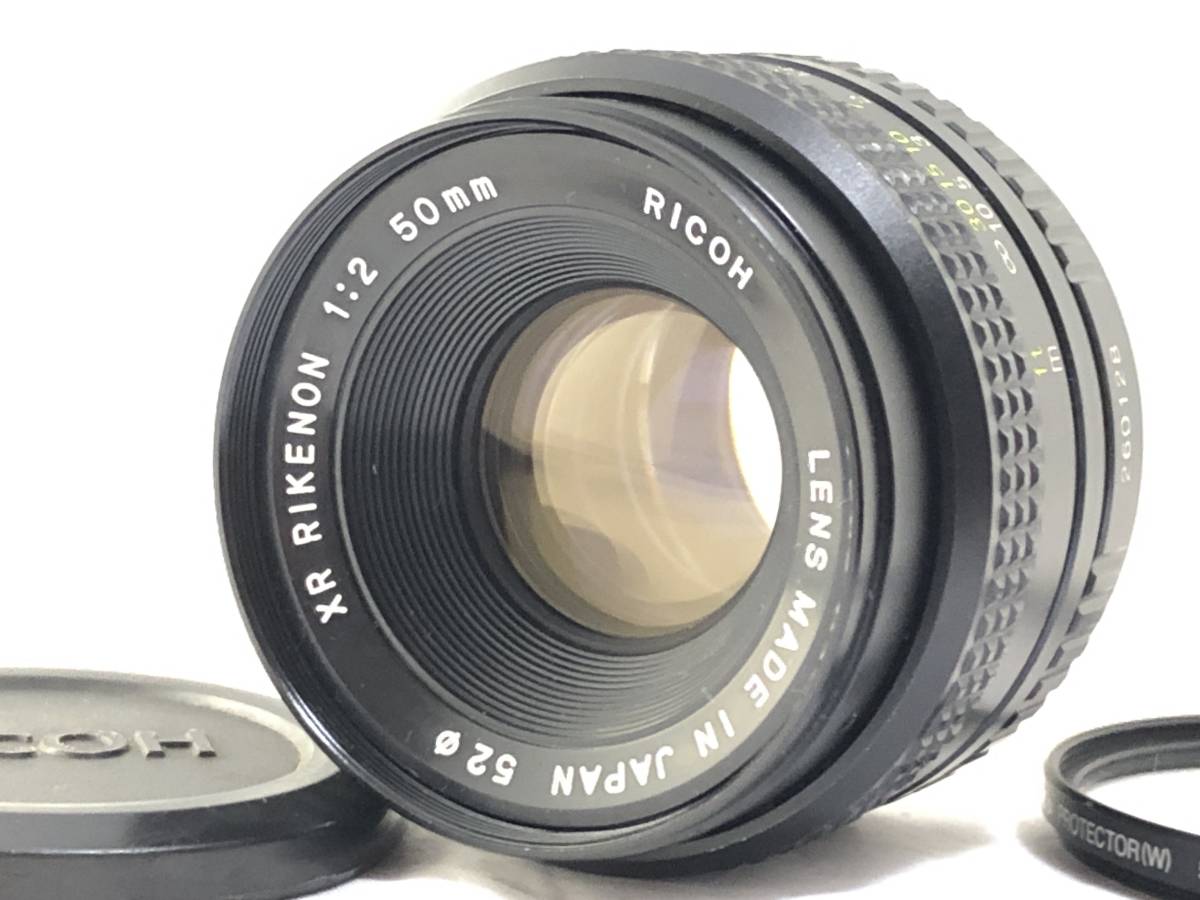 ★極上品★ リコー RICOH XR RIKENON 50mm F2 和製ズミクロン #4475c_画像1