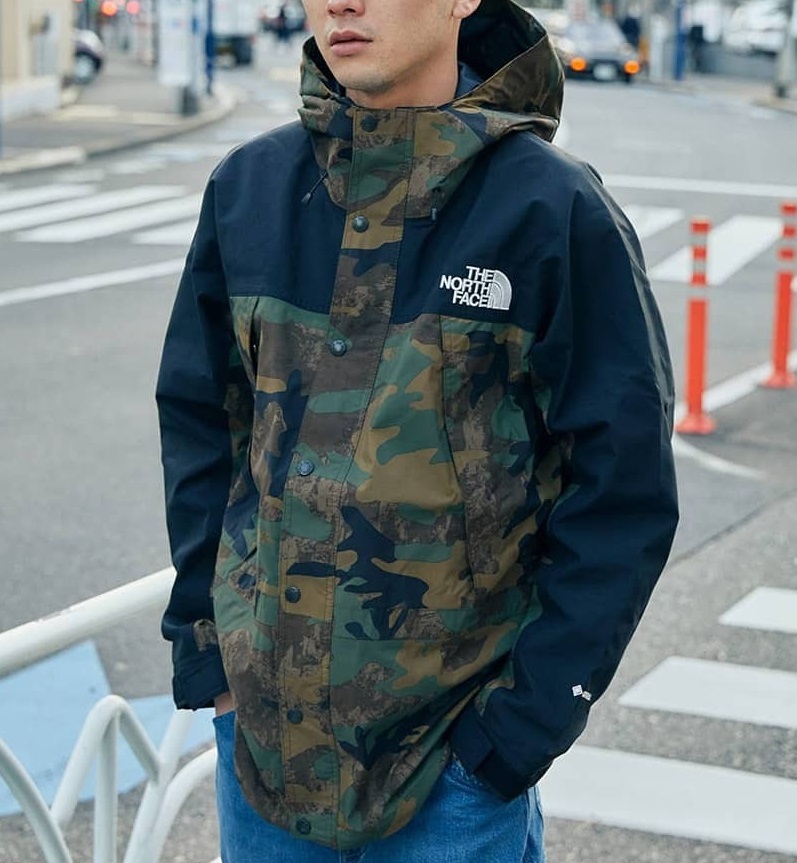 THE NORTH FACE/ザ ノースフェイス/NOVELTY MOUNTAIN LIGHT JACKET/ノベルティ マウンテンライトジャケット/NP62135/カモフラージュ/M