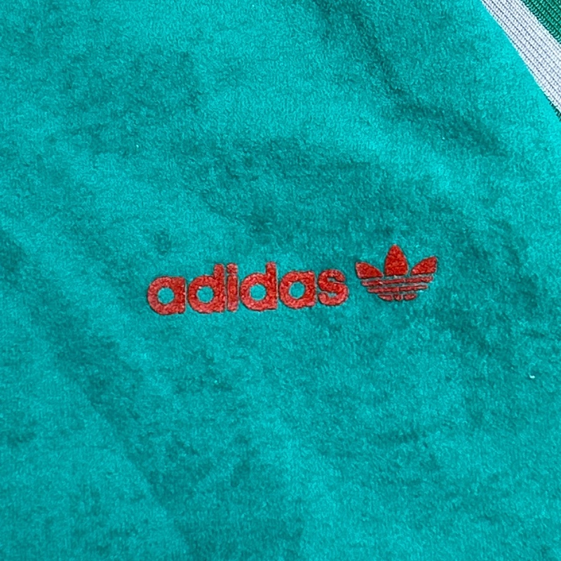 adidas/アディダス/70s/フランス製/VENTEX社製/配色切り替えトラックジャケット/モールスキン調生地/ジャージ/ビンテージ/万国旗_画像3