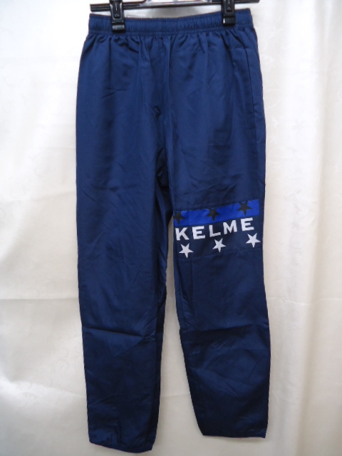 【KCM】Z-iro1-457-150★展示品★【KELME/ケルメ】ジュニア　ピステパンツ　ロングパンツ　KCF170PJ　サイズ150　ネイビー　サッカー_画像1