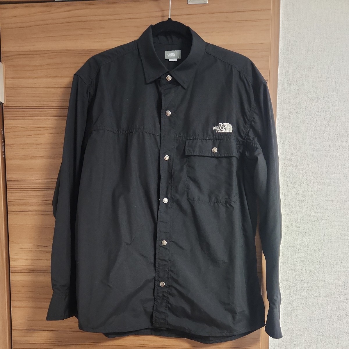 高質 NORTH THE 国内正規 新品 FACE シャツ NR11961 黒 ブラック